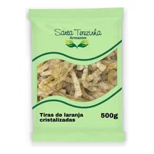Tiras De Laranja Cristalizadas 500g Foto  mini 1