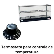 Tita estufa salgados dupla 12 bandejas 220V Foto mini 4