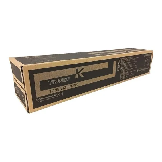Tk-8307k Toner Kit Black Kyocera Taskalfa Tinta Preto Foto 1