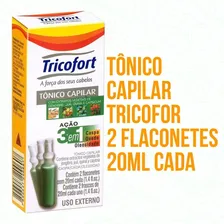 Tônico Capilar 3 Em 1 - 2 Ampolas 20ml - Tricofort Foto mini  3
