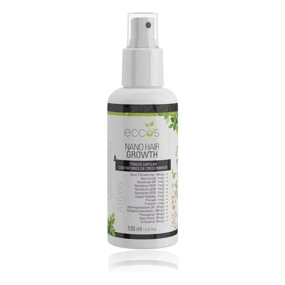 Tônico Capilar Fator De Crescimento Eccos Cosméticos Foto 1