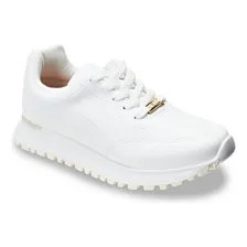 TĂȘnis Feminina Pelica Vizzano Cor Branco Desenho Do Tecido Lisa Tamanho 37 Br Foto mini 2