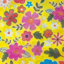 Tnt Estampado Chita Amarela Festa Junina Flores 2 Metros Foto mini 4