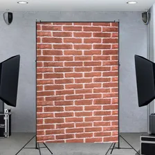 Tnt Estampado Tijolo Tijolinho Muro Fundo Foto 10 Metros Foto mini 4
