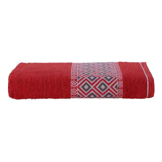 Toalha Banho Avulsa Madri 100 Algodão - Vermelho Foto 1