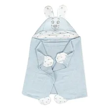 Toalha Banho Com Capuz Sofisticata Baby Amigo Urso Azul Foto mini 1