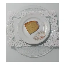 Toalha De Bandeja Bordados Do Ceará Renda Richelieu Branca Cor Branco Flores Foto mini 4