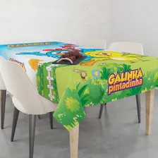 Toalha De Mesa Infantil Tematica, Toalha Galinha Pintadinha Foto  mini 1