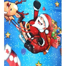 Toalha De Mesa Natal Natalina Retangular 6 Lugares 1,40x2,00 Cor NATAL VERMELHO TOALHA DE NATAL Foto  mini 1