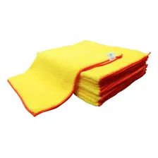 Toalha De Microfibra 40x60 Premium -10 Pc Automotivo Cor Amarelo Foto  mini 1
