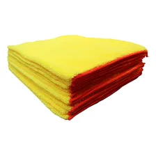 Toalha De Microfibra 40x60 Premium -10 Pc Automotivo Cor Amarelo Foto mini  2