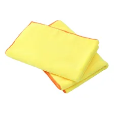 Toalha De Microfibra 40x60 Premium -10 Pc Automotivo Cor Amarelo Foto mini  3