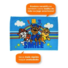 Toalha De Mão Infantil Lancheira Escola Patrulha Canina Foto mini 2