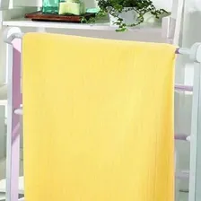 Toalha De Rosto Bella Döhler Macia Aveludada Velour Bordar Cor Amarelo Foto mini  2