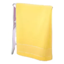 Toalha De Rosto Bella Döhler Macia Aveludada Velour Bordar Cor Amarelo Foto  mini 1