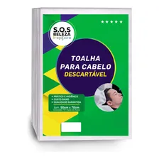 Toalha Descartável Cabelo 25 Unidades 50x70 Foto  mini 1