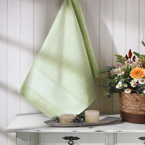 Toalha Lavabo Dohler Velour Artesanalle 30cm X 45cm Cor Verde Foto 1