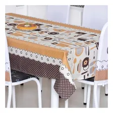 Toalha Mesa Cozinha Oxford 1,40x1,40 Quadrada Estampa Talher Foto mini 3