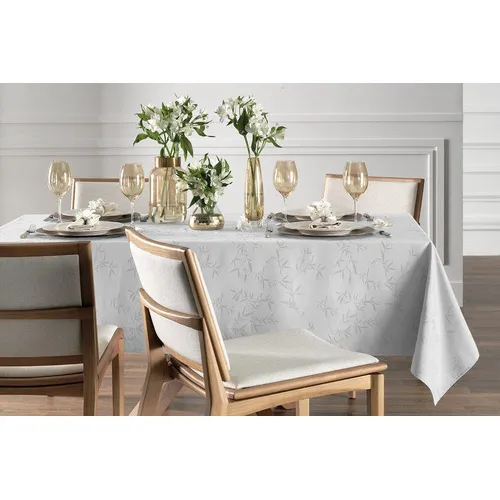Toalha Mesa Quadrada 8lug Karsten 180x180cm VerÃssimo Branca Foto 1