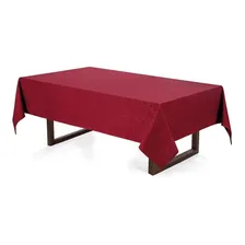 Toalha Mesa Quadrada Celebration Verissimo Vermelha 180cm Foto mini 3