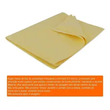 Toalha Micro Chema De Secagem Anti-risco 32x44cm Soft99 Cor Amarelo Foto mini 3