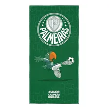 Toalha Palmeiras Sp Banho Piscina Praia Aveludada Foto  mini 1