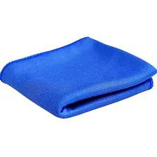 Toalha Pano Flanela Microfibra Secagem + Limpa Vidros Vonixx Cor Azul Foto mini 3