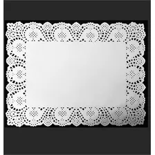 Toalha Papel Rendado 25x35cm Branca - 100 Unidades Foto mini 3