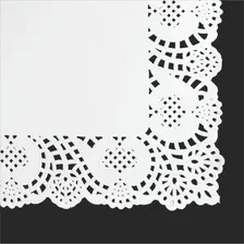 Toalha Papel Rendado 25x35cm Branca - 100 Unidades Foto mini 4
