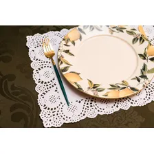 Toalha Papel Rendado 25x35cm Branca - 100 Unidades Foto mini 2