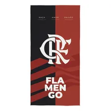 Toalha Praia Banho Aveludada Futebol Lepper Flamengo Foto  mini 1