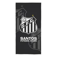 Toalha Praia Banho Aveludada Futebol Lepper Santos Foto  mini 1