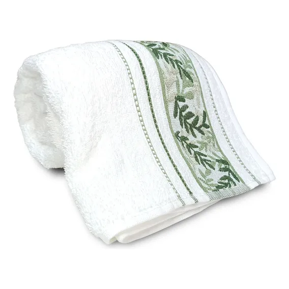 Toalha Rosto Karsten Softmax 100% Algodão Macia Antipilling Cor Anis Branco 01/1 Foto 1