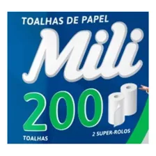 Toalhas De Papel Mili 200 Toalhas Em 2 Rolos Foto mini 3