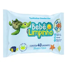 Toalhas umedecidas Bebê Limpinho toalhas umedecidas 40 u Foto mini 3
