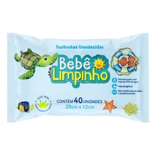 Toalhas umedecidas Bebê Limpinho toalhas umedecidas 40 u Foto mini 1