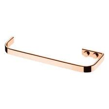 Toalheiro Aberto 22cm Rose Gold Porta Toalhas Luxo Foto mini 1
