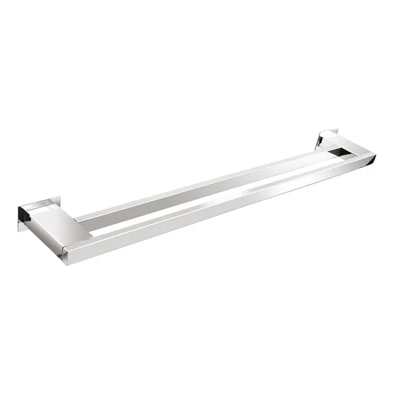 Toalheiro Duplo 60 Cm Inox - Kromus Rt0309 Foto 1