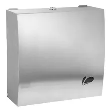 Toalheiro Inox Escovado Noble Papel Toalha Folhas Biovis Foto mini 3