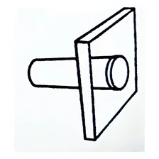 Toalheiro Porta Toalha De Rosto Mini Em Vidro - 1 Peça Cor Incolor Foto mini 3