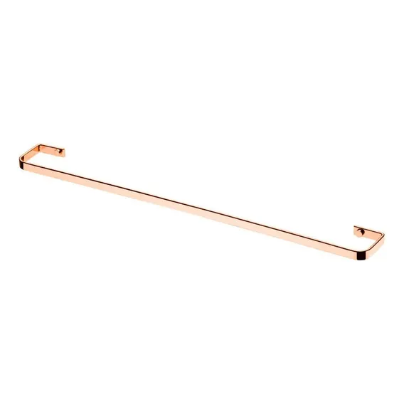 Toalheiro Porta Toalha Suporte Parede 60cm Rosé Gold Future 2308rg Foto 1