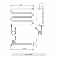 Toalheiro Térmico Classic 127v Aquece Branco Bc Foto mini  2