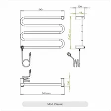 Toalheiro Térmico Classic 127v Aquece Inox Hf Foto mini 2