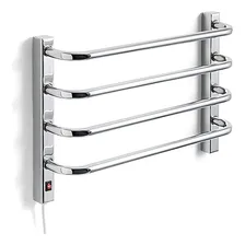 Toalheiro Térmico Cromado Mini Pequeno Compacto P/ 1 Toalha 220v Direito Foto mini 1