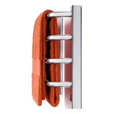 Toalheiro Térmico Cromado Mini Pequeno Compacto P/ 1 Toalha 220v Direito Foto mini 3