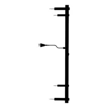 Toalheiro Térmico Duplo Aquecedor Toalhas Itaquá Resistencias 220V Preto Foto mini 2