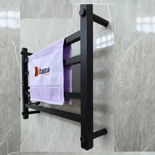 Toalheiro Térmico Elétrico Preto 110v Itaquá Resistências Seca e Aquece Toalhas Foto mini 4