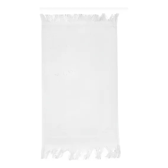 Toalhinha Para Lancheira Infantil Branca Teka Cor Branco Liso Foto 1