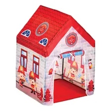 Toca Barraca Casinha Infantil Bombeiros Foto mini  2