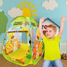 Toca Barraca Infantil Floresta Divertida Dobrável Foto mini 4